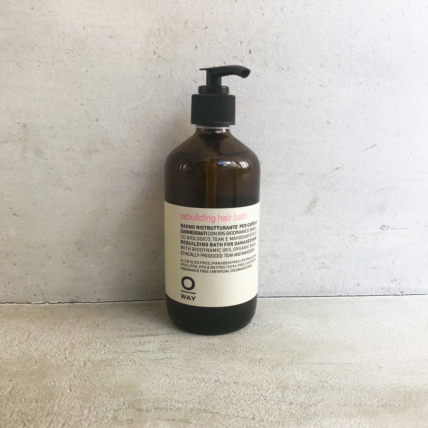 リビルディングヘアバス
rolland OWAY rebuilding hair bath